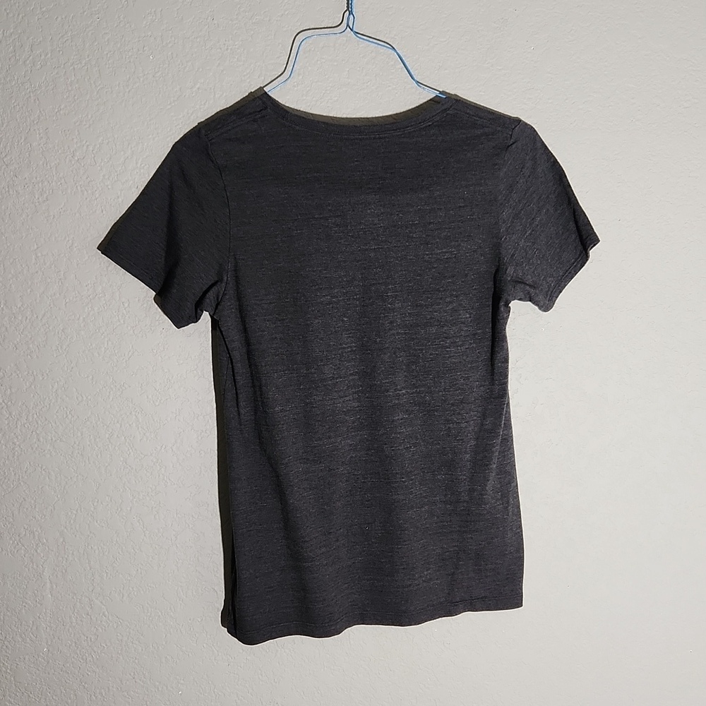The North Face Womens Shirt Size S Heather Dark Gray - Picture 4 of 8